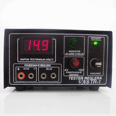 Uređaji za AUTO SERVISE Tester reglera automobila i motocikala TR-1